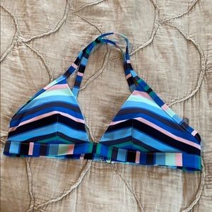 NWOT Striped Bikini Top from American Eagle
